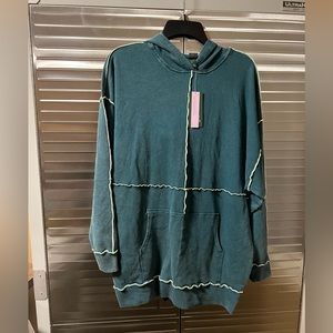 Dark Green Wild Fable Oversized Pullover Size Medium